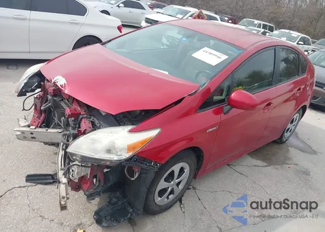 2013 Toyota Prius Four из США, поврежденный, VIN JTDKN3DU2D1629526